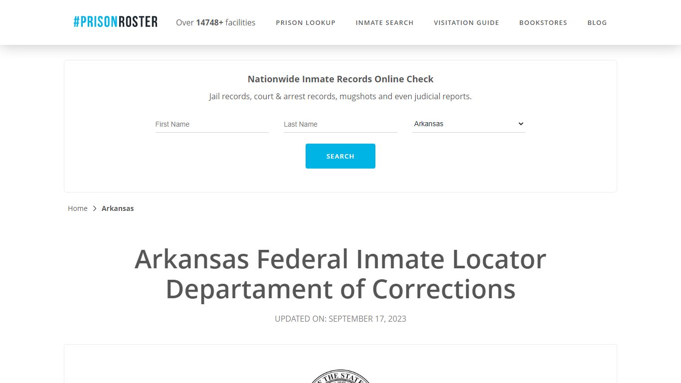 Arkansas Federal Inmate Search - Prisonroster